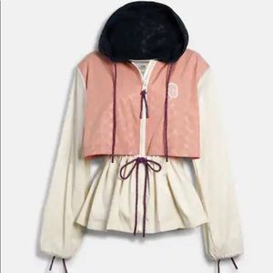 Color block jacket